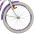 Volare Lovely Kinderfiets - Meisjes - 24 inch - Paars - Twee handremmen