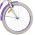 Volare Lovely Kinderfiets - Meisjes - 26 inch - Paars - Twee handremmen
