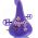 Volare Lovely Kinderfiets - Meisjes - 24 inch - Paars - Twee handremmen