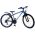 Volare XC Race Kinderfiets - 26 inch - 21 speed - Blauw/Grijs