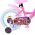 Dolls Kinderfiets - Meisjes - 14 inch - Roze