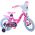 Dolls Kinderfiets - Meisjes - 14 inch - Roze - Twee handremmen