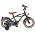 Volare Black Cruiser Kinderfiets - Jongens - 12 inch - Zwart