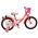 Volare Ashley Kinderfiets - Meisjes - 16 inch - Roze/Rood