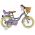 Volare Blossom Kinderfiets - Meisjes - 14 inch - Paars