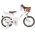 Volare Blossom Kinderfiets - Meisjes - 14 inch - Wit