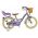 Volare Blossom Kinderfiets - Meisjes - 16 inch - Paars