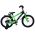 Volare Sportivo Kinderfiets - Jongens - 18 inch - Groen Zwart