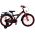 Volare Thombike Kinderfiets - Jongens - 18 inch - Zwart Rood