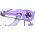 Volare Lovely Kinderfiets - Meisjes - 20 inch - Paars - Twee handremmen