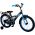 Volare Thombike Kinderfiets - Jongens - 18 inch - Zwart Blauw
