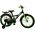 Volare Thombike Kinderfiets - Jongens - 18 inch - Zwart Groen