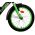 Volare Thombike Kinderfiets - Jongens - 18 inch - Zwart Groen