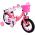 Volare Ashley Kinderfiets - Meisjes - 12 inch - Rood/Roze