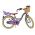 Volare Blossom Kinderfiets - Meisjes - 18 inch - Paars - Twee Handremmen