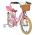 Volare Blossom Kinderfiets - Meisjes - 16 inch - Roze - Twee Handremmen