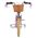 Volare Blossom Kinderfiets - Meisjes - 16 inch - Roze - Twee Handremmen