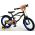 Batman Kinderfiets - Jongens - 16 inch - Zwart - 2 handremmen