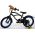 Batman Kinderfiets - Jongens - 16 inch - Zwart - 2 handremmen