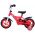Disney Cars Kinderfiets - Jongens - 10 inch - Rood - Doortrapper