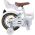 Volare Blossom Kinderfiets - Meisjes - 12 inch - Wit - Twee handremmen
