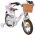 Volare Blossom Kinderfiets - Meisjes - 12 inch - Wit - Twee handremmen