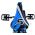 Volare Sportivo Kinderfiets - Jongens - 12 inch - Blauw Zwart - Twee Handremmen
