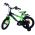 Volare Sportivo Kinderfiets - Jongens - 14 inch - Groen Zwart - Twee Handremmen