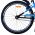 Volare Sportivo Kinderfiets - Jongens - 26 inch - Blauw - Twee Handremmen