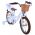 Volare Blossom Kinderfiets - Meisjes - 16 inch - Wit - Twee Handremmen