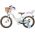 Volare Blossom Kinderfiets - Meisjes - 16 inch - Wit - Twee Handremmen