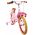 Volare Excellent Kinderfiets - Meisjes -18 inch - Roze - 95% afgemonteerd