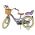 Volare Blossom Kinderfiets - Meisjes - 16 inch - Paars