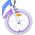 Disney Frozen 2 Kinderfiets - Meisjes - 16 inch - Blauw/Paars