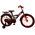 Volare Thombike Kinderfiets - Jongens - 18 inch - Zwart Rood