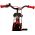 Volare Thombike Kinderfiets - Jongens - 18 inch - Zwart Rood