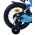Volare Sportivo Kinderfiets - Jongens - 14 inch - Blauw Zwart - Twee Handremmen