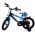 Volare Sportivo Kinderfiets - Jongens - 14 inch - Blauw Zwart - Twee Handremmen