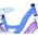Disney Frozen 2 Kinderfiets - Meisjes - 14 inch - Blauw/Paars