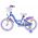 Disney Frozen 2 Kinderfiets - Meisjes - 16 inch - Blauw/Paars - Twee handremmen