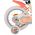 Disney Stitch Kinderfiets - Meisjes - 14 inch - Crème Koraal Blauw