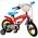 Paw Patrol Kinderfiets - Jongens - 12 inch - Rood/Blauw