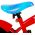 Paw Patrol Kinderfiets - Jongens - 12 inch - Rood/Blauw
