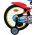 Paw Patrol Kinderfiets - Jongens - 16 inch - Rood - Twee handremmen