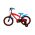 Spider-Man Kinderfiets - Jongens - 16 inch - Blauw/Rood - Twee handremmen