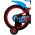 Spider-Man Kinderfiets - Jongens - 16 inch - Blauw/Rood - Twee handremmen