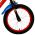 Spider-Man Kinderfiets - Jongens - 16 inch - Blauw/Rood - Twee handremmen