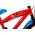 Spider-Man Kinderfiets - Jongens - 16 inch - Blauw/Rood - Twee handremmen