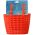 Spider-Man Plastic Mandje - Jongens - Rood
