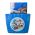 Paw Patrol Plastic Mandje - Jongens - Blauw